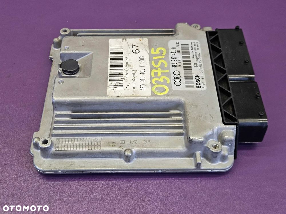 Komputer 4F0907401A 4F0910401F 0281011569 Moduł Sterownik Silnika Silnik 3.0 2.7 TDI V6 Audi A6 C6 Europa - 6
