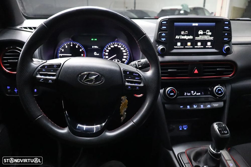 Hyundai Kauai 1.0 T-GDi Premium Pele/Tec Ver.+Nav+Vision - 17