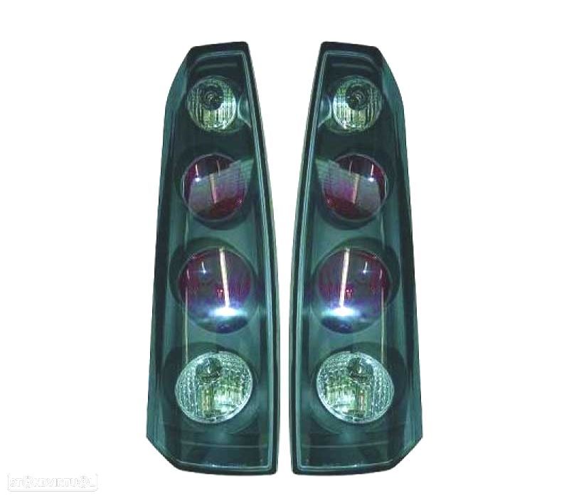 FAROLINS TRASEIROS OPEL MERIVA 03-10 PRETO - 1