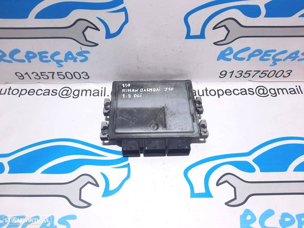 CENTRALINA ECU MOTOR NISSAN QASHQAI S1800033104 A QASHQAI J10 +2 I NJ10 JJ10E 1.5 DCI 105CV  K9K 282 - 6