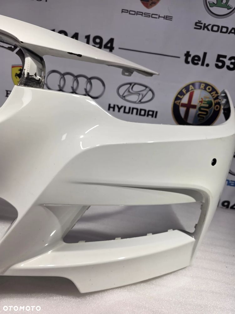 BMW F30 / F31 LIFT M-PAKIET 15- ZDERZAK PRZEDNI PRZÓD BEZ SPRYSKÓW NA 4xPDC , NR 8067873 , NR AUKCJI NZ1683 - 21