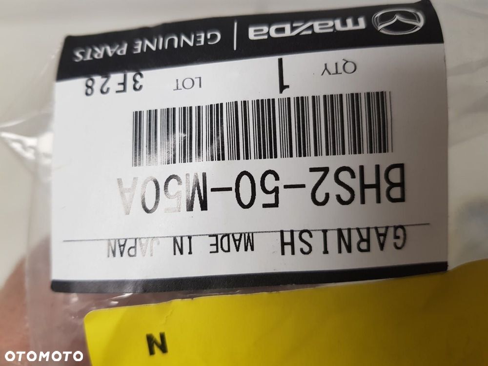 ORYGINAL NOWA LISTWA NAKŁADKA DRZWI TYLNA PRAWA MAZDA III 3 13-18 TYŁ PRAWE BHS2-50-M50A BHS250M50A - 4