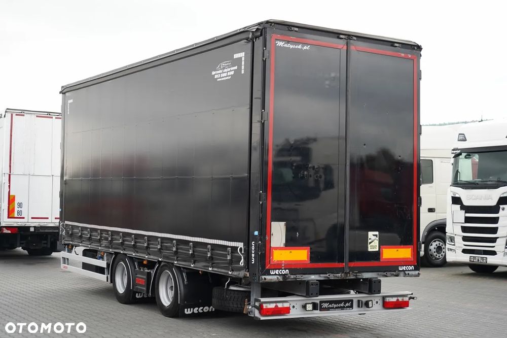 Wecon PRZYCZEPA - 7,7 M / TANDEM / PRZEJAZDOWA / - 4