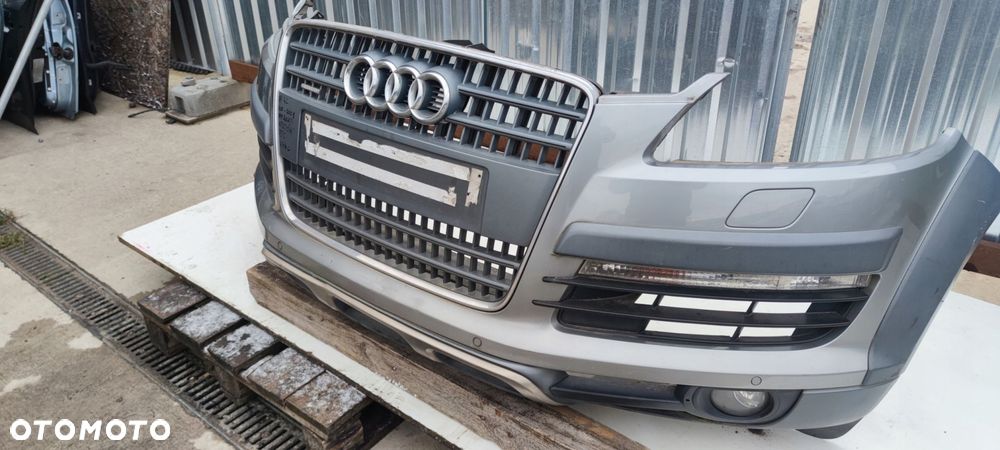 ZDERZAK PRZÓD AUDI Q7 4L CROSS OFF ROAD SPRYSKI PDC LY7G KOMPLET ORYGINAŁ ! - 6