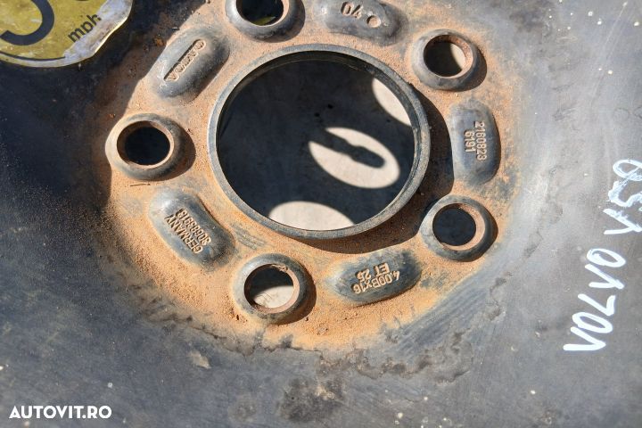 Roata de rezerva slim R16 30683913 21608236191 4.00BV16 ET25 125/85 R - 3