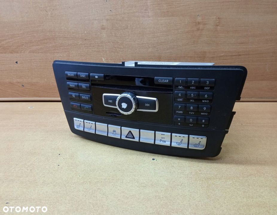 RADIO ZMIENIARKA MERCEDES GL X166 A1669000109 - 1