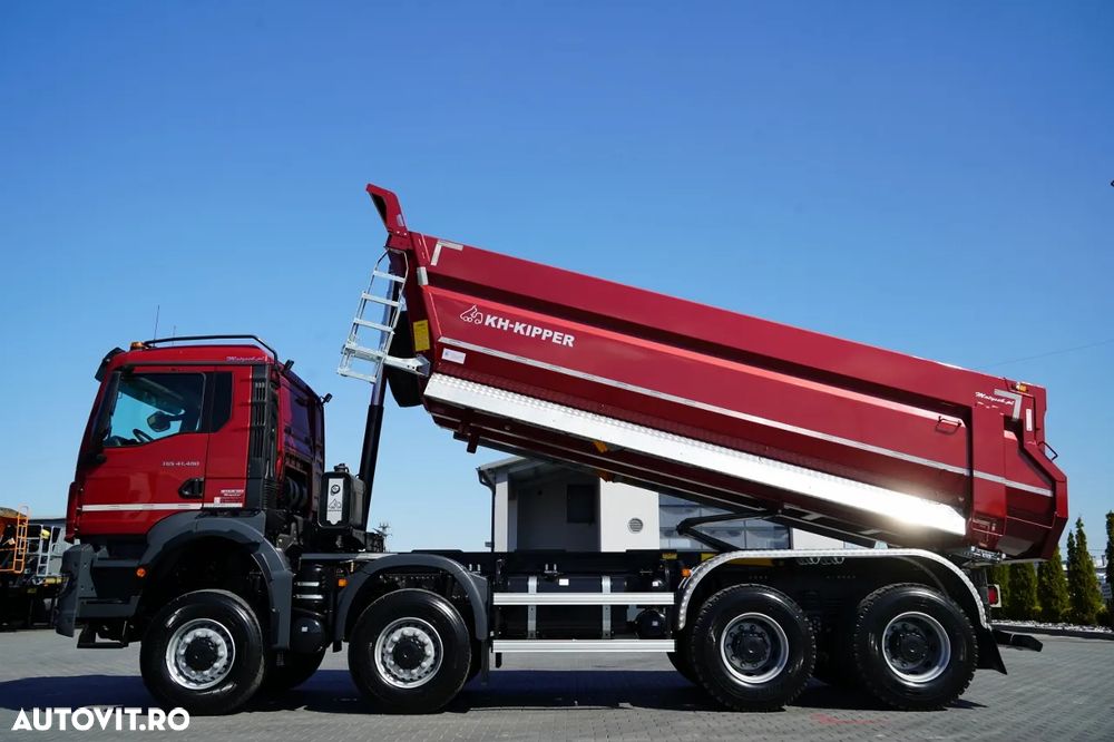 MAN TGS 41.480 / 8X6 / BASCULATOR / AUTOMAT / NOU-NOUȚ / ECHIPAMENTE FOARTE BOGATE / - 3