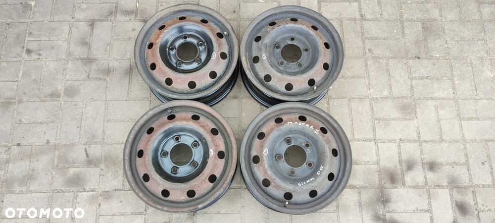 FELGA RENAULT MASTER II 5x130 6Jx16 CALI ET 66 1 SZTUKA - 1