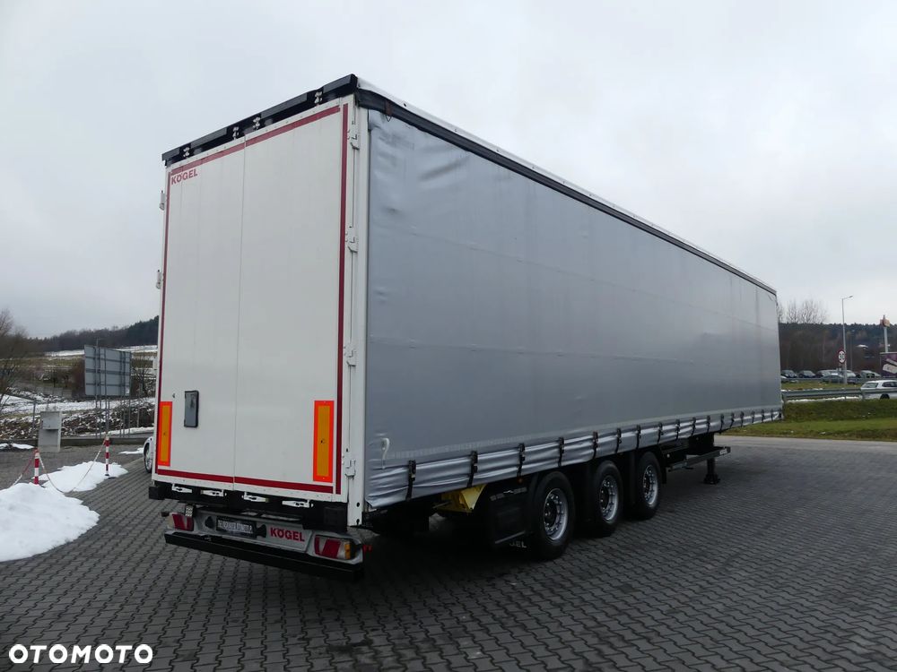 Kögel FIRANKA / MEGA / DACH PODNOSZONY / OŚ PODNOSZONA / - 9