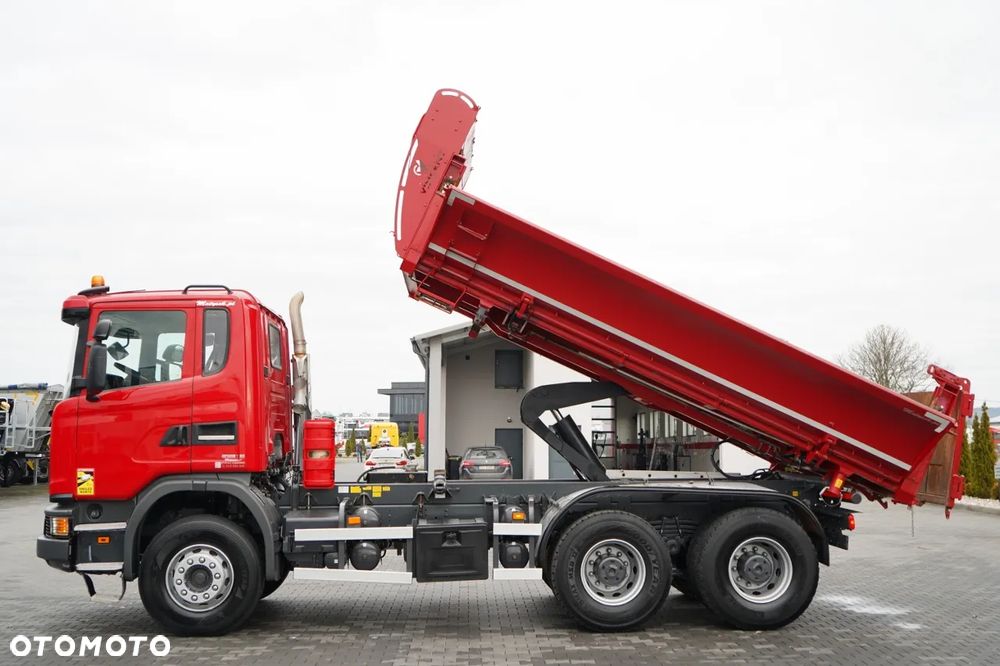 Scania G 370 / 6x4 / WYWROTKA DWU-STRONNA / HYDROBURTA / BOARDMATIC / AUTOMAT / EURO 6 - 2