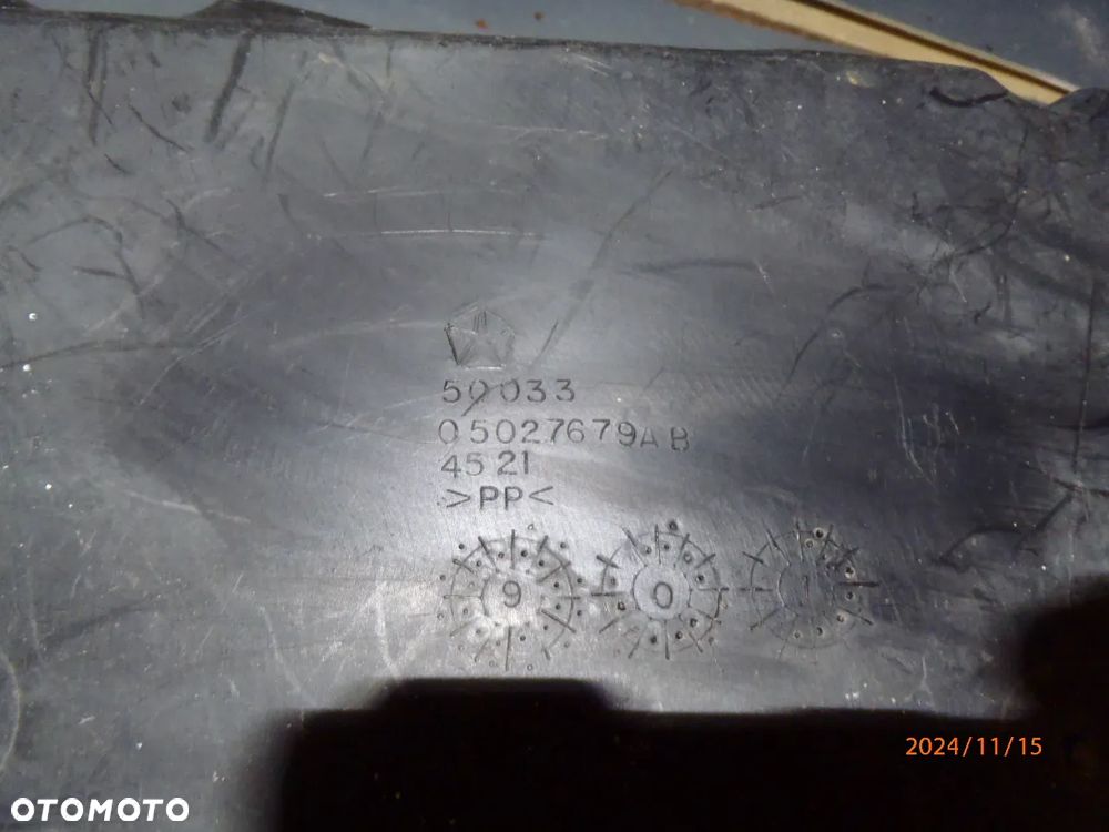 nadkole zakole osłona błotna chrysler pt cruser oryginał - 12