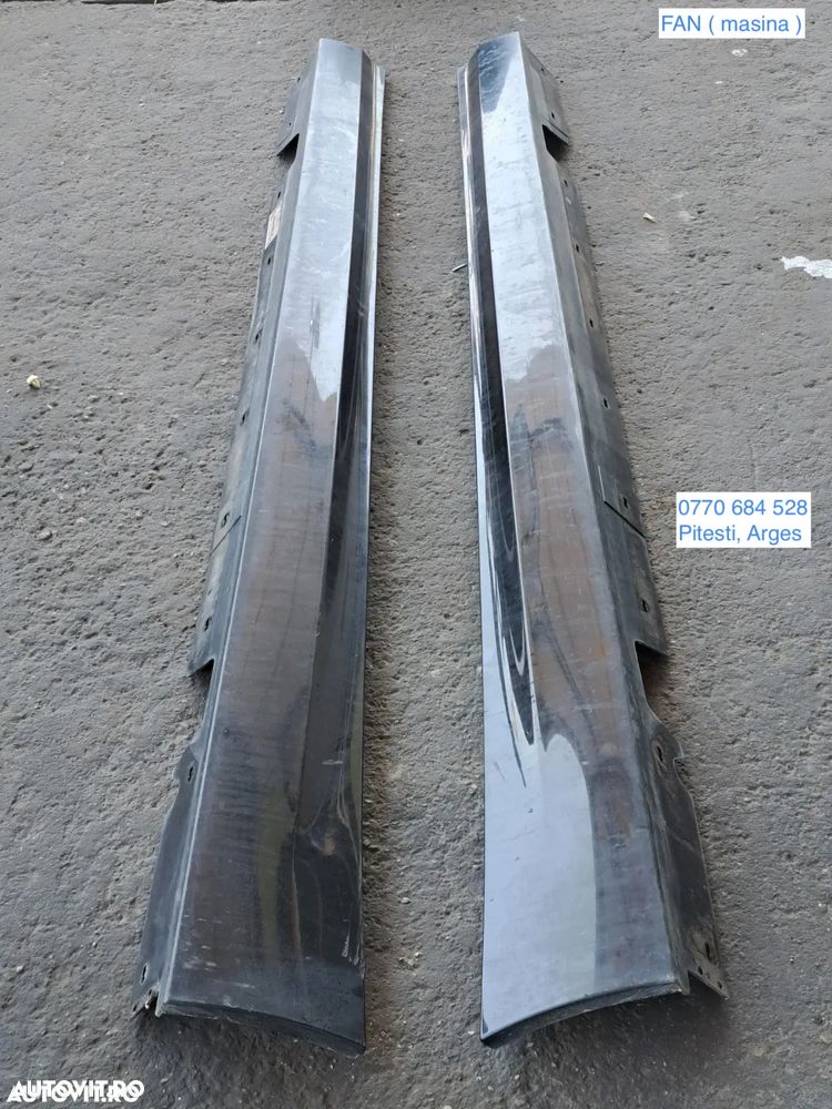 Prag stanga dreapta model facelift Black Sapphire cod 475 Originale BMW E90 LCI E91 LCI - 1