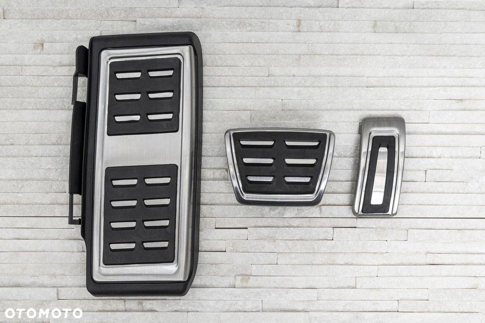 volkswagen automat nakładki na pedały nakładane komplet - 3