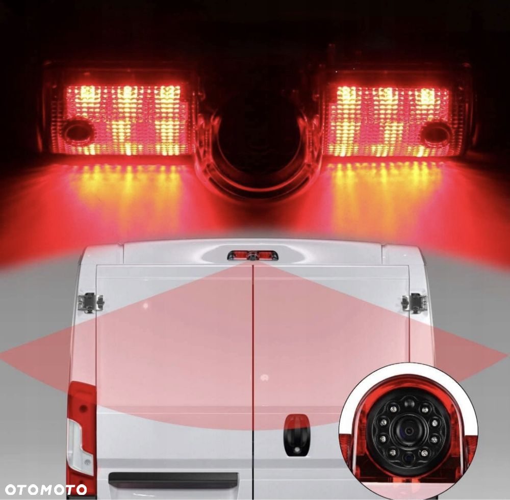 Kamera cofania+światło stop Fiat Ducato, Citroen Jumper, Peugeot Boxer - 6