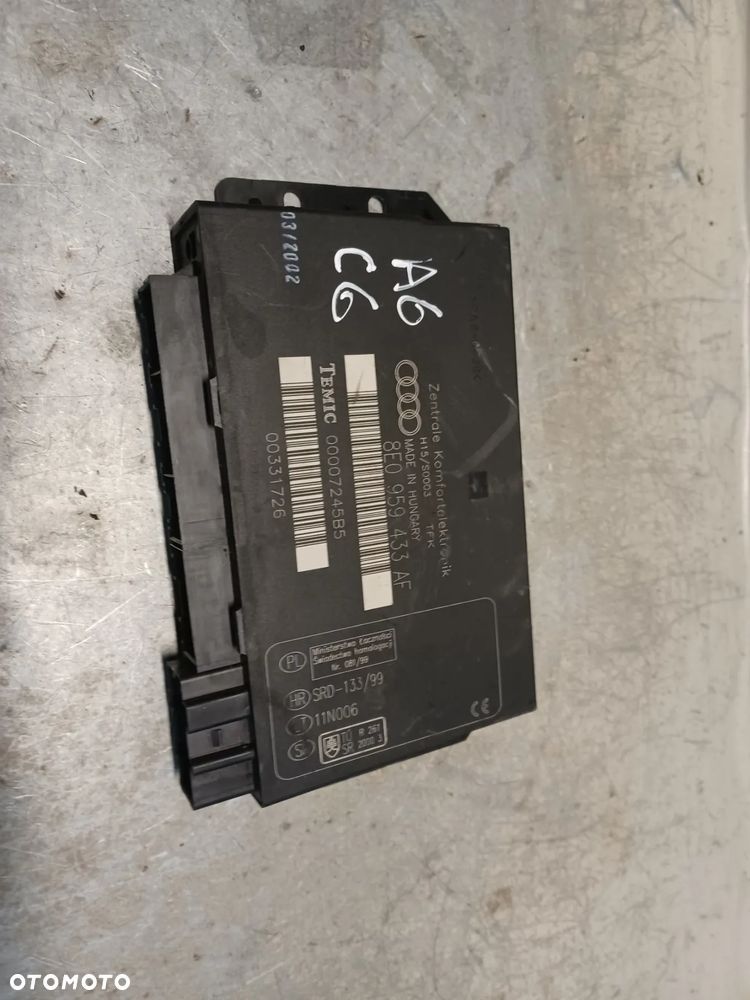 MODUŁ KOMFORTU 8E0959433 AUDI A6 C6 C5 A4 B6 B7 - 1