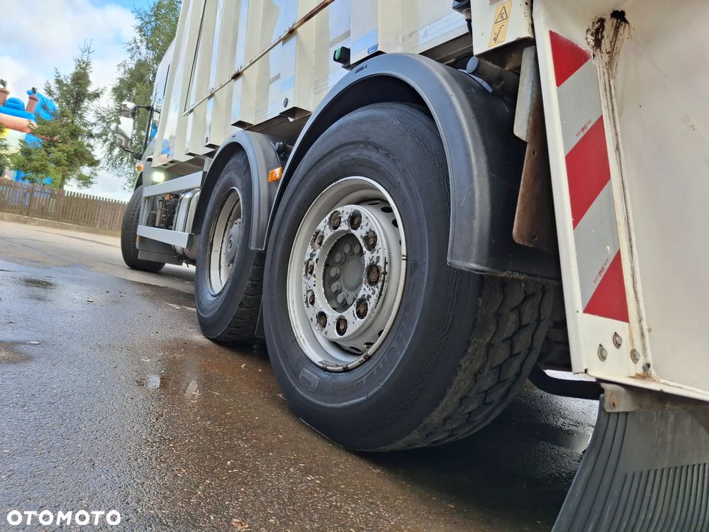 Mercedes-Benz Econic 2630 Śmieciarka Euro 6 FAUN Variopress 522 Zoeller 22m3 System MOBA Waga 3 Osie Tylna Oś Skrętna Zawieszenie Pneumatyczne Centralne Smarowanie Zabudowy - 35