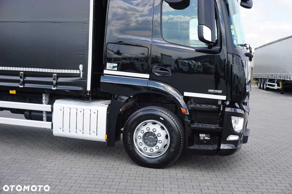 Mercedes-Benz ACTROS / 1835 / ACC / E 6 / FIRANKA + WINDA / 21 PALET / DŁ. 8,4 M - 37
