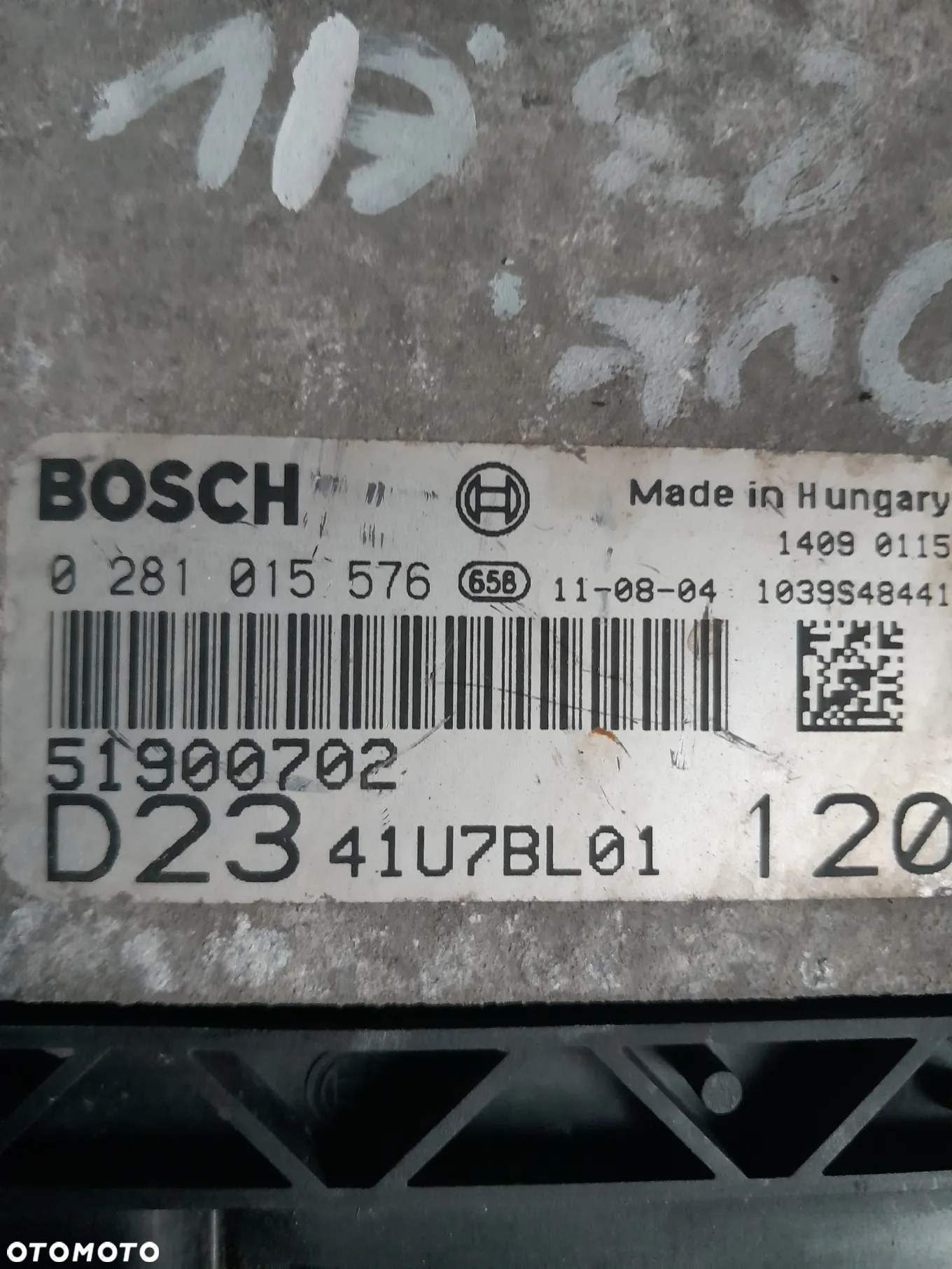 Zestaw startowy Fiat Ducato 2.3 JTD E4 0281015576 - 2