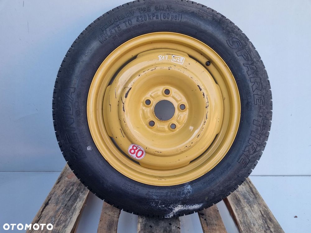 KOŁO DOJAZDOWE Honda CRV CR-V III _ dojazdówka 155/90 R17 D17 J17X4T 5X114 - 1
