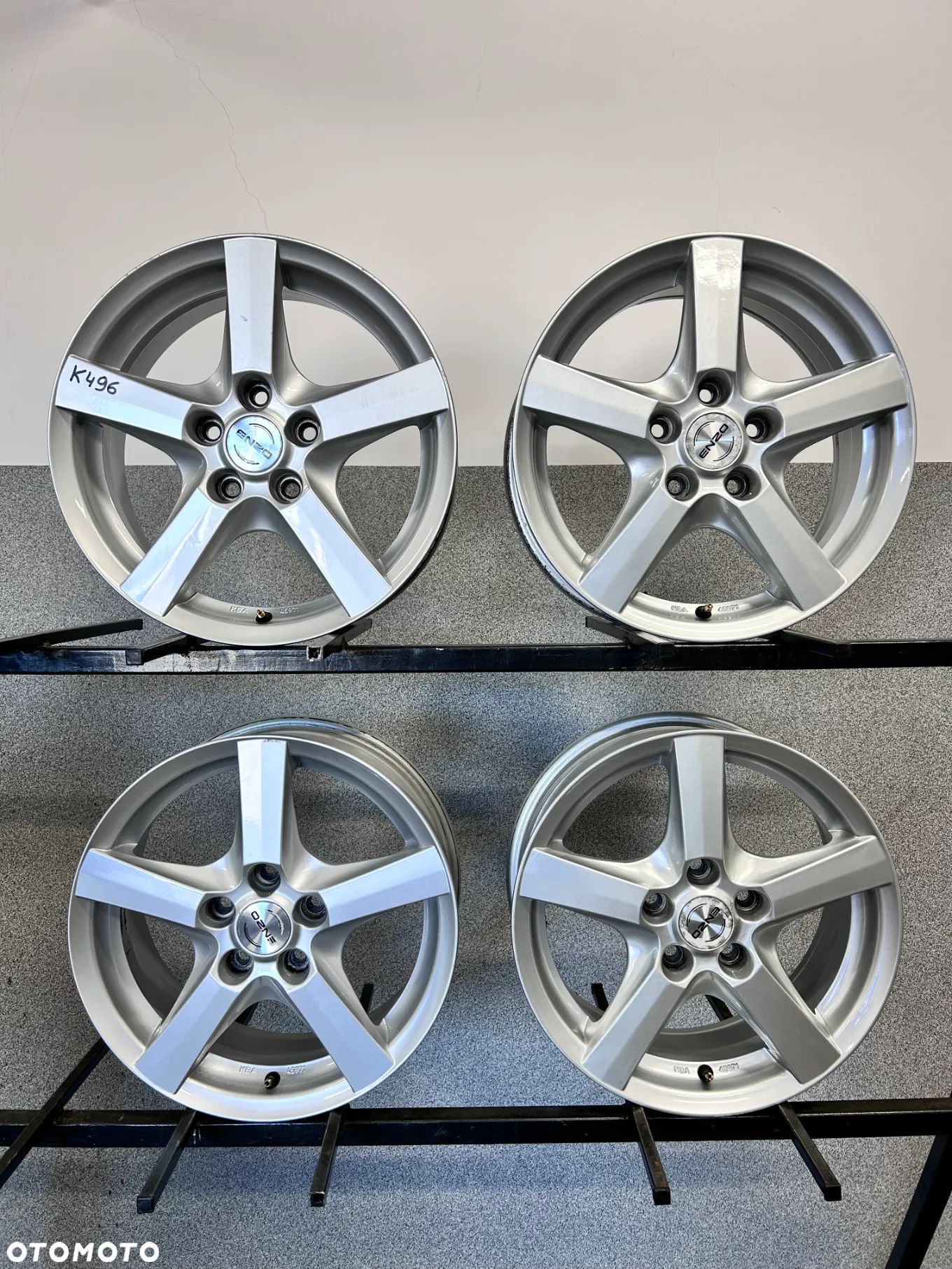 4 FELGI ALU. VW GOLF 5,6,TOURAN,CADDY,SEAT LEON 2, SKODA OCTAVIA 2 16''  6,5J  ET45 - 1