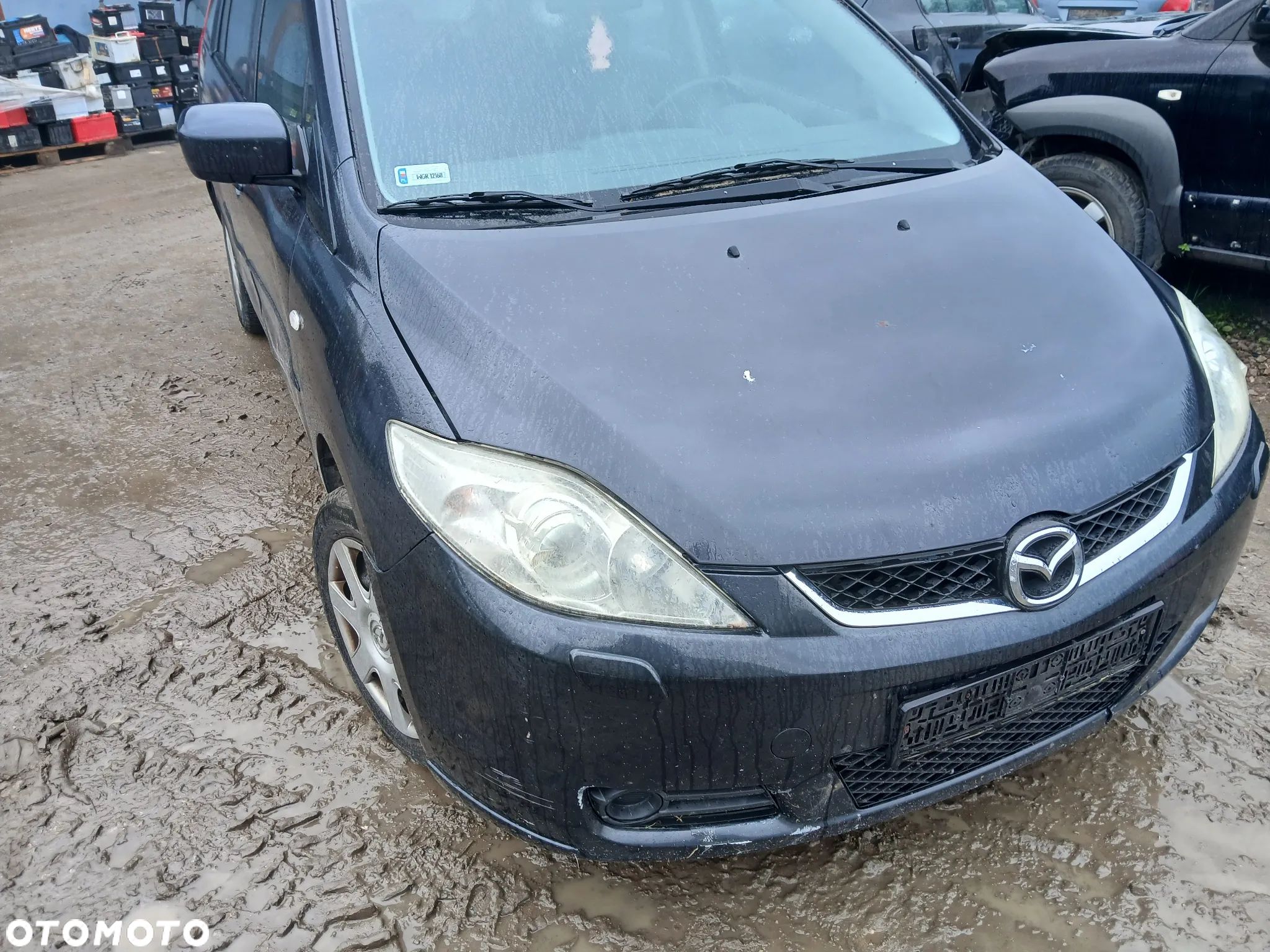 mazda 5 fotel fotele kanapa deska kokpit podsufitka boczek boczki klamka podłokietnik licznik - 1
