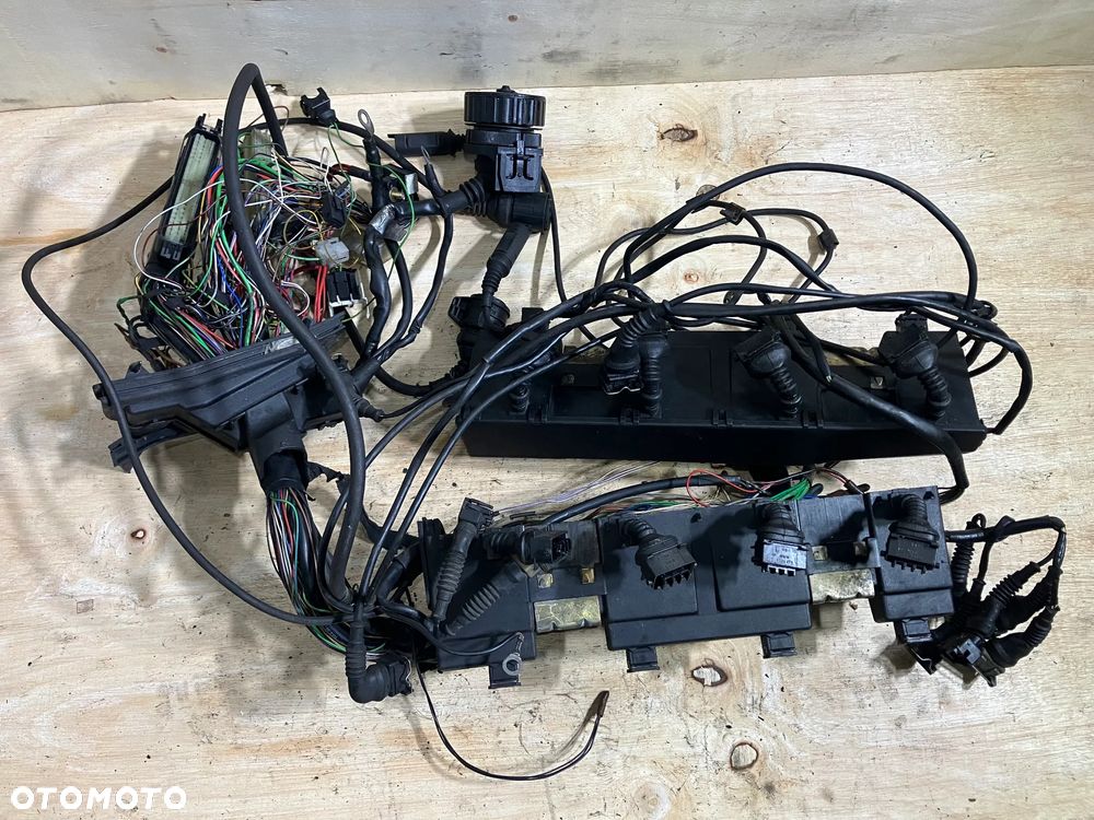 WIĄZKA SILNIKA INSTALACJA BMW E38 M60 B30 B40 M62 V8 AUTOMAT SWAP - 1
