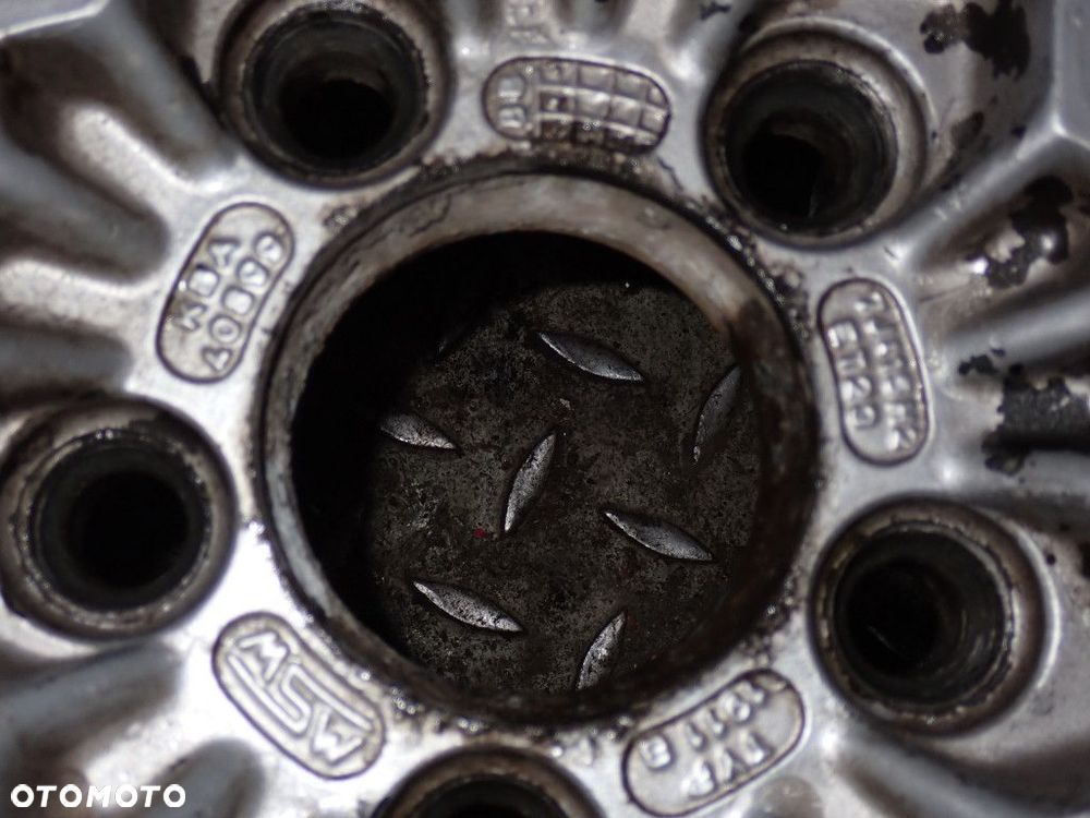 MERCEDES 124 W124 W126 E190 FELGI ALUMINIOWE MSW R15 7J ET23 5X112 KBA40899 - 8