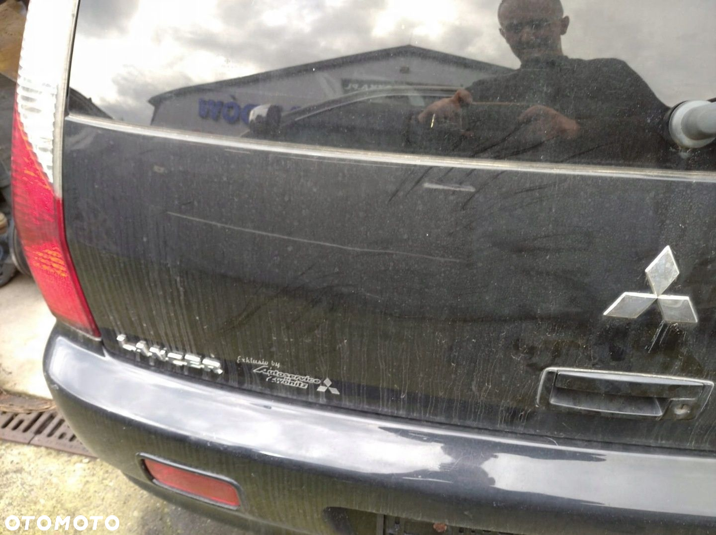 MITSUBISHI LANCER VII 7 CS SZYBA KLAPA BAGAŻNIKA TYŁ TYLNA X42 X42B KOMBI - 3