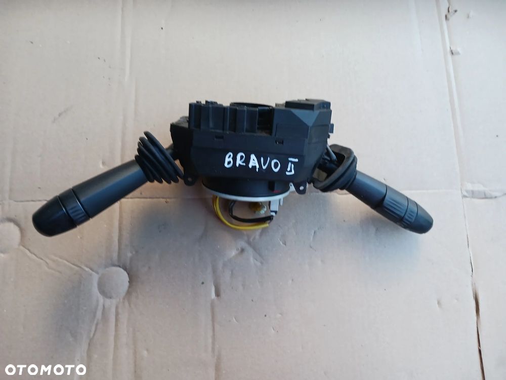 Fiat Bravo 2 II Przełącznik zespolony 07354410060 manetki manetka włącznik świateł kierunków wycieraczek zwijak taśma airbag czujnik kąta skrętu - 2