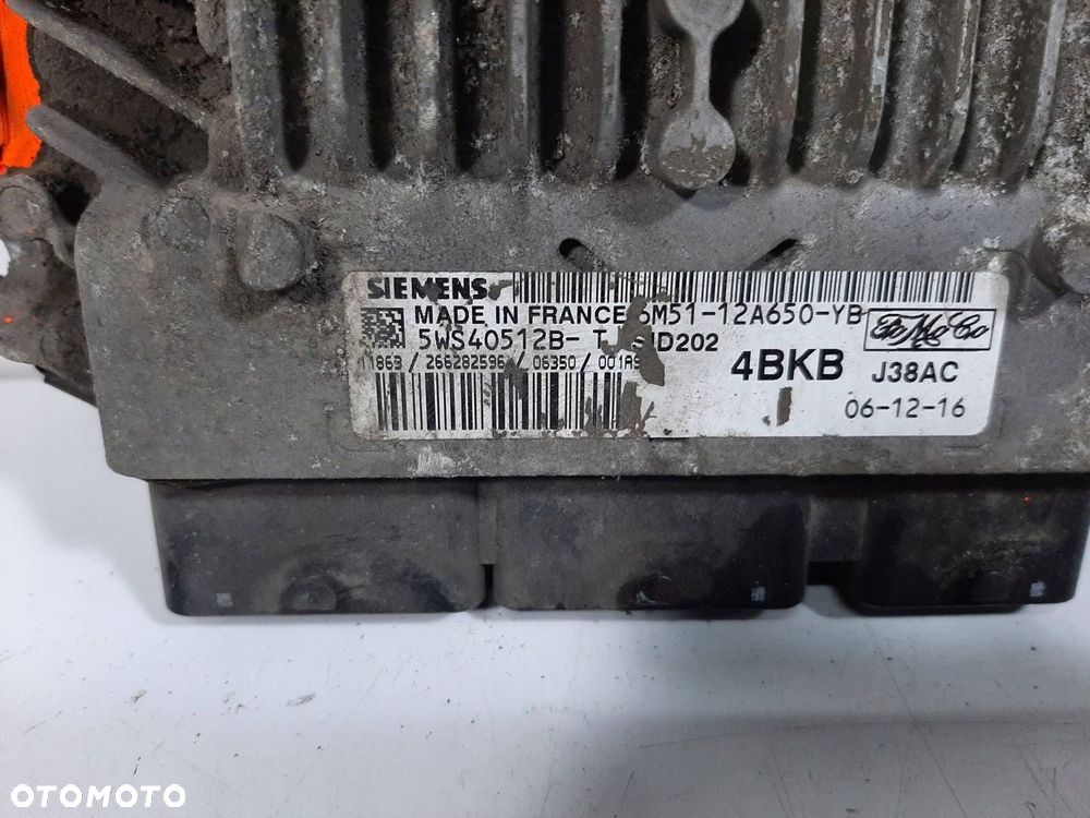 FORD FOCUS MK2 KOMBI 1.8TDCI 06R STEROWNIK SILNIKA ZESTAW 6M51-12A650-YB - 5