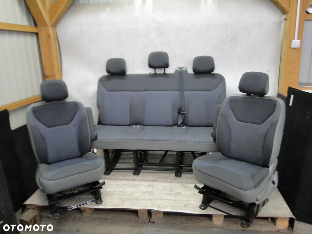 VIVARO II 2 TRAFIC PRMASTAR FOTEL LEWY KIEROWCY PRAWY PASAŻERA ŁAWKA TYŁ KANAPA EUROPA - 1