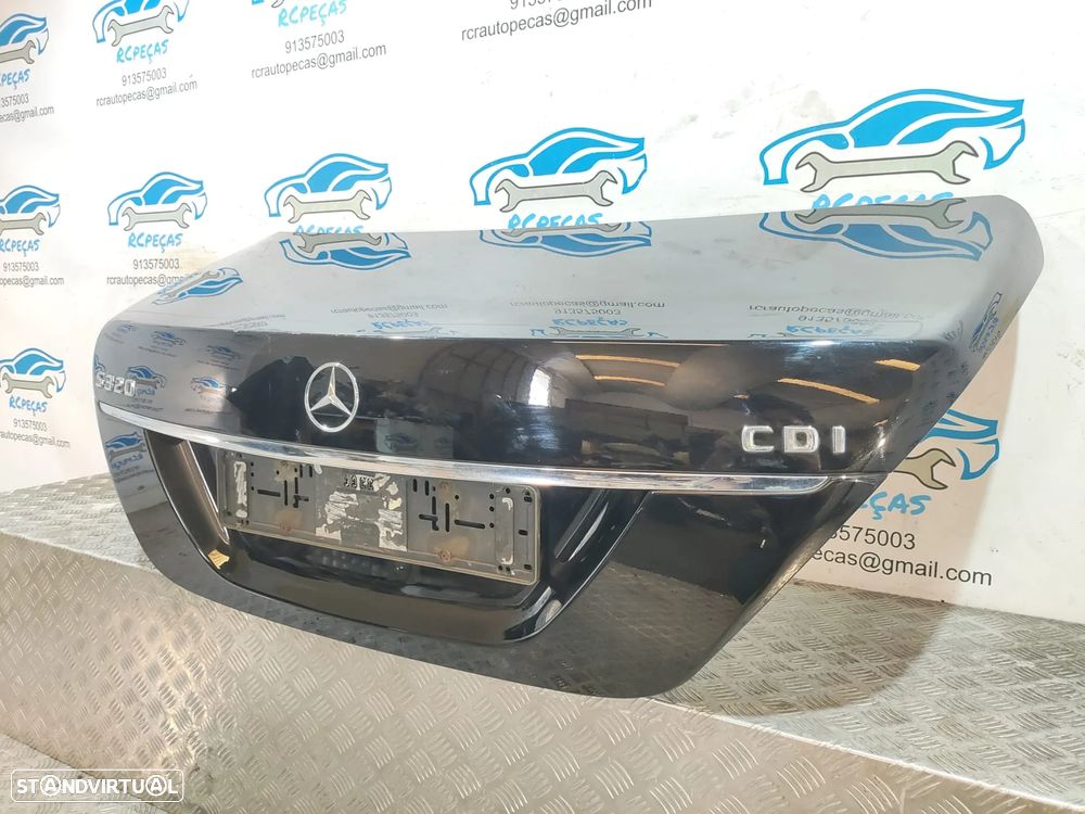 Porta Tampa Mala Mercedes Benz Class S W221 Fecho Puxador - 3