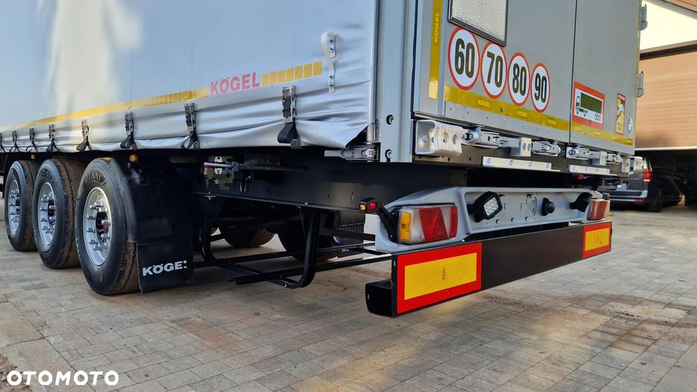 Kögel * FIRANKA STANDARD * DACH PODNOSZONY * OŚ POD SAF * - 10