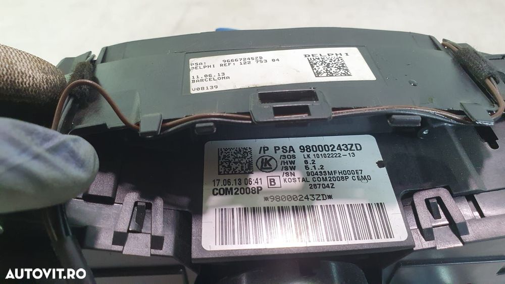 Ansamblu manete spira volan 98000243zd Peugeot 508 1 [2010 - 2014] 2. - 2