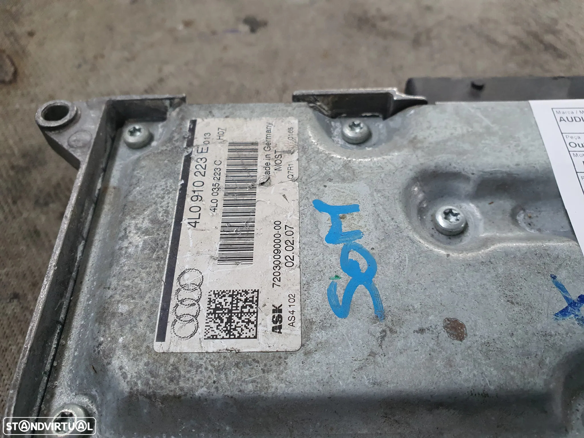 AMPLIFICADOR AUDI Q7 05- / 4L0910223E / 4L0035223C - 2