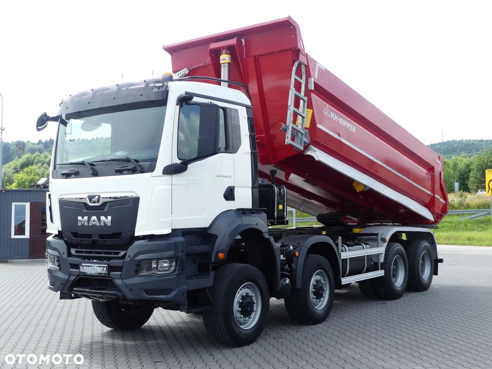 MAN TGS 41.470 / 8x8 / WYWROTKA KH KIPPER / MANUAL / NISKI PRZEBIEG / - 3