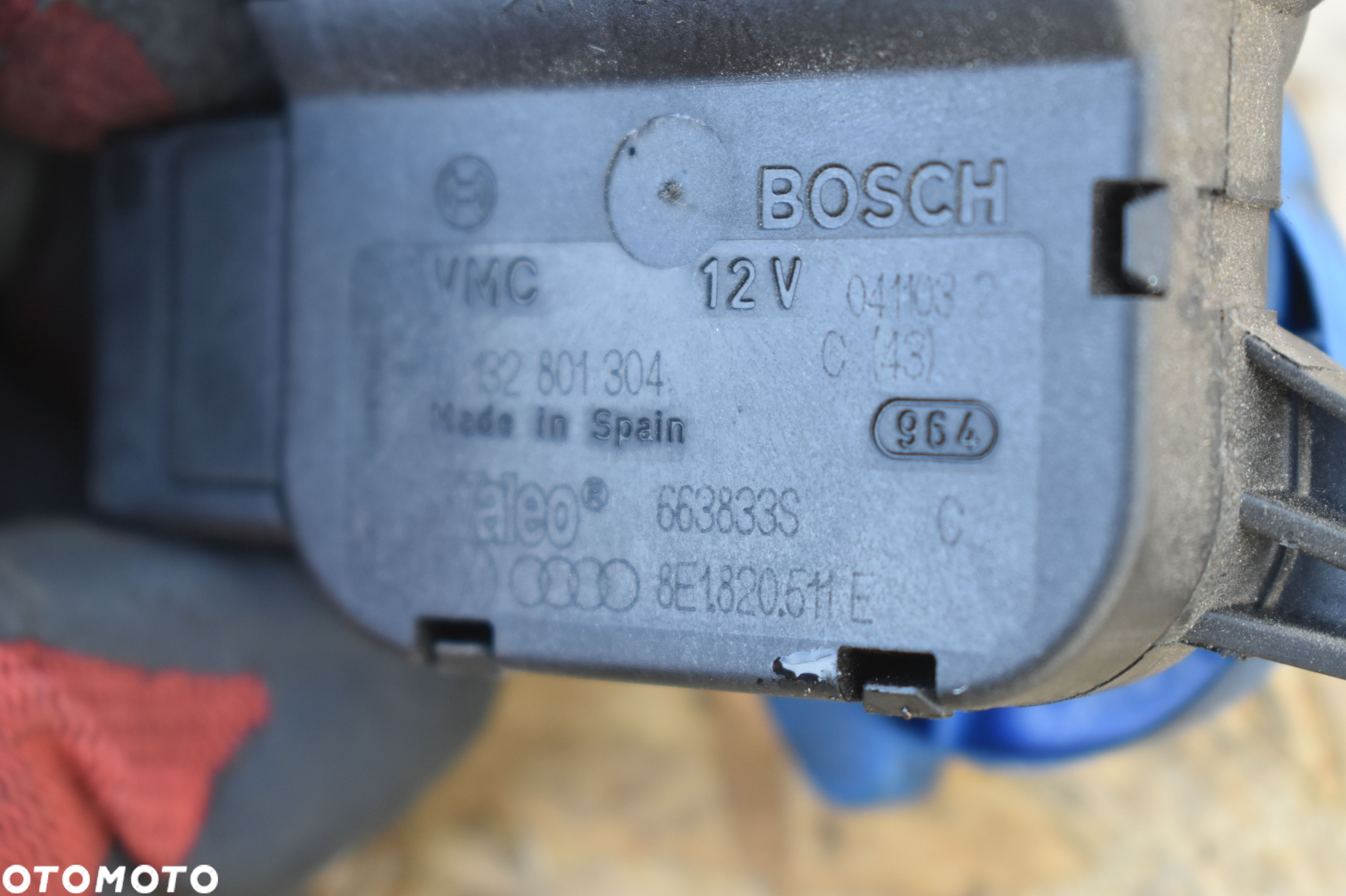 SILNIK SILNICZEK NAGRZEWNICAY AUDI A4 B6 1.9TDI 8E1820511E - 2