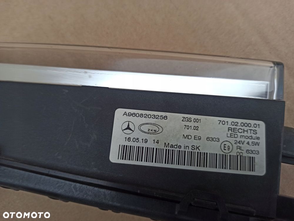 MERCEDES ACTROS MP4 HALOGEN LED A9608203256 - 10