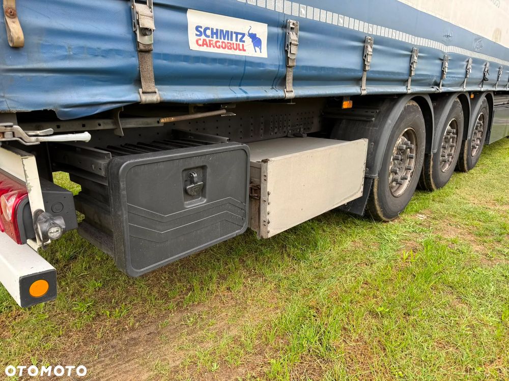Schmitz Cargobull / FIRANKA / KOSZ PALETOWY / OPONY 80% - 8