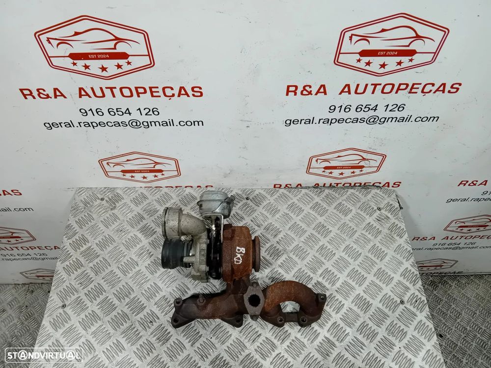 Turbo VW VAG Motor BKD 2.0 TDI 03G253019A Original - 5