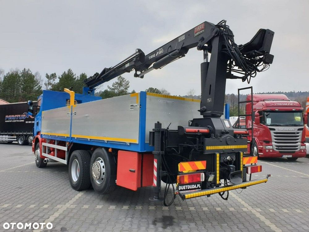 Scania R 400 LB 6x2 HDS Budowlanka Widły Oś Skrętna Super Stan - 7