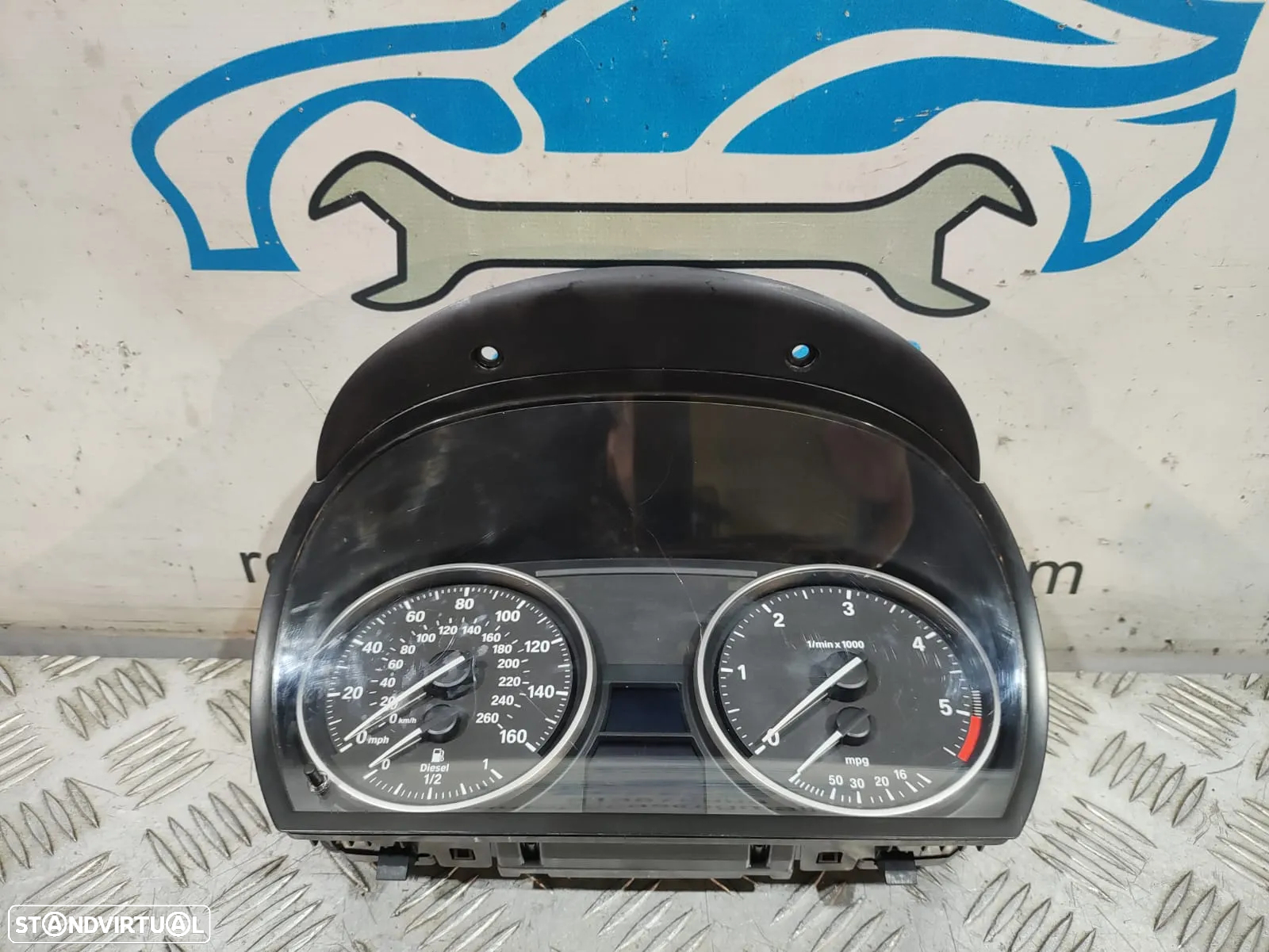 Quadrante Painel de Instrumentos BMW X1 E84 - 5