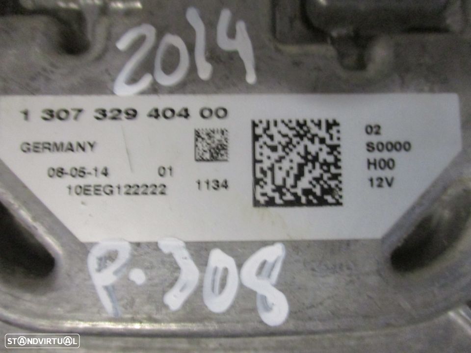 Balastro Centralina Xénon Peugeot 308 2014 - 4