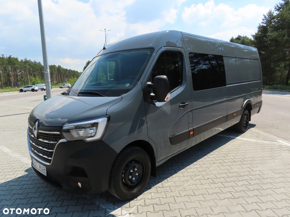 Renault Master 2.3 dCi 163 KM 7-Mio Osobowy + 895 Kg Ładowność Doka Dubel Brygadowy Ekstra Długi 4383 mm Furgon Blaszak HAK 2500 Kg Rozstaw Osi 4332 mm WZMACNIANY Napęd Na Tylną Oś Stan Auta Jak Nowy OKAZJA POLECAM - 7