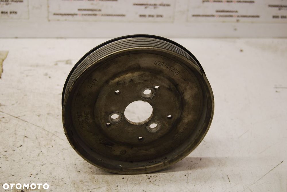 KOŁO PASOWE POMPY WSPOMAGANIA 078145255H VW PASSAT B5 2.8 AUDI A6 C5 - 1