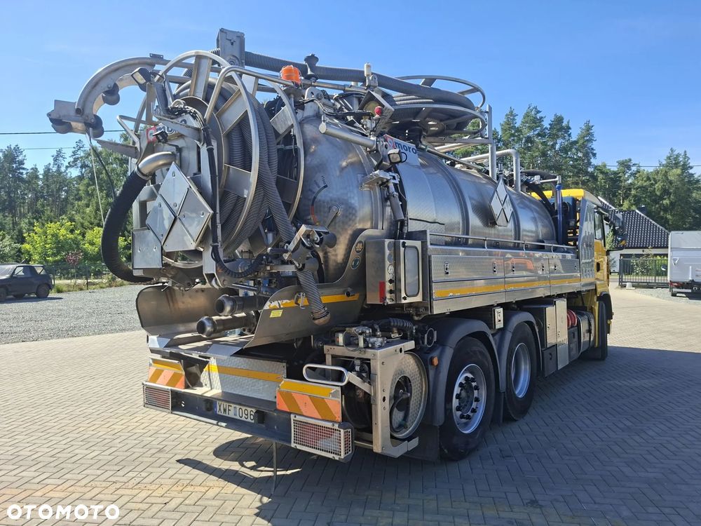 MAN TGA 26.400 KAISER MORO ADR WUKO do zbierania odpadów płynnych KOMBI - 7