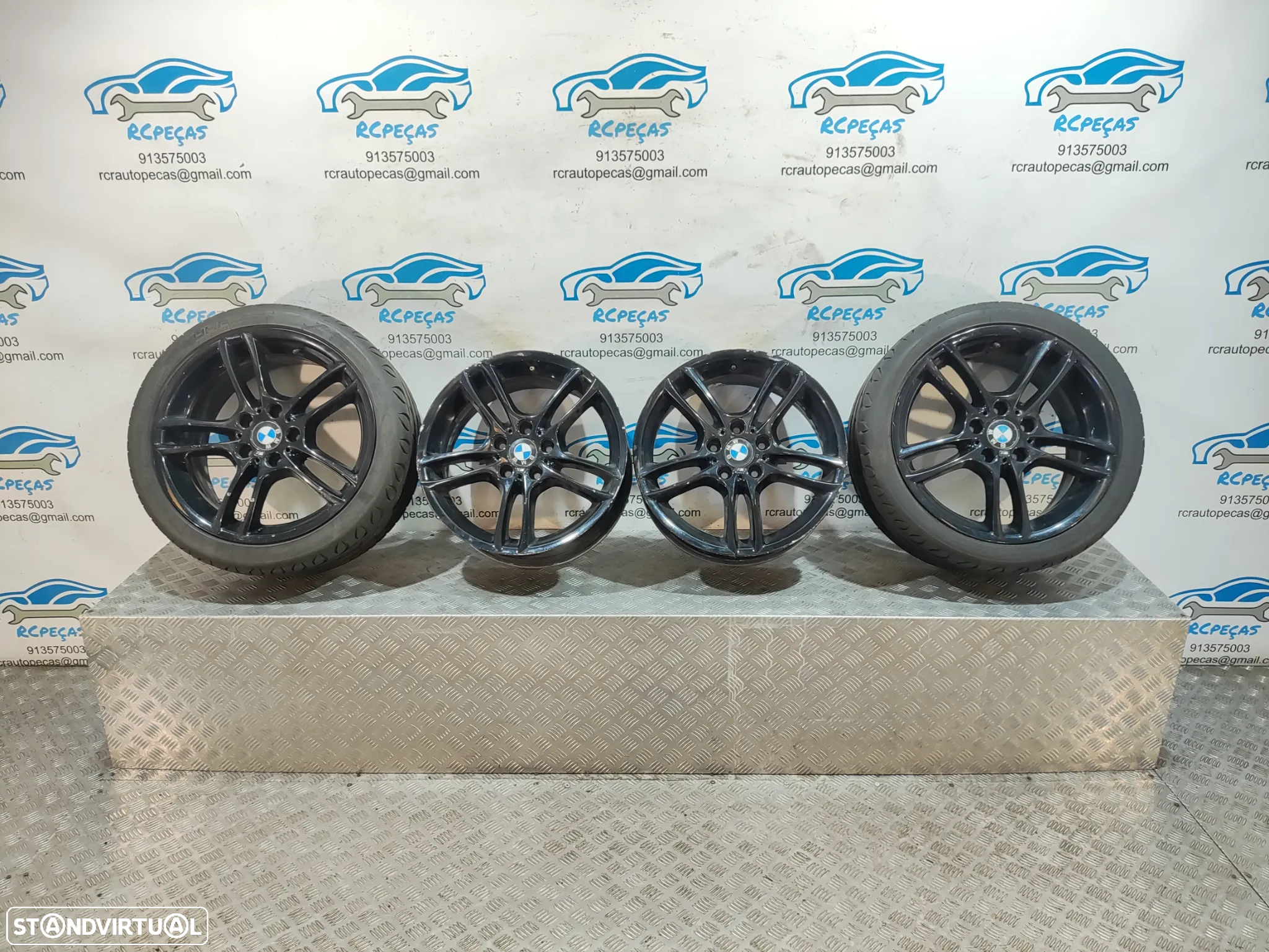 Jantes 18 Originais BMW Serie 1 Pack M Style 261 7,5J 8,5J ET49 ET52 5x120 - 16