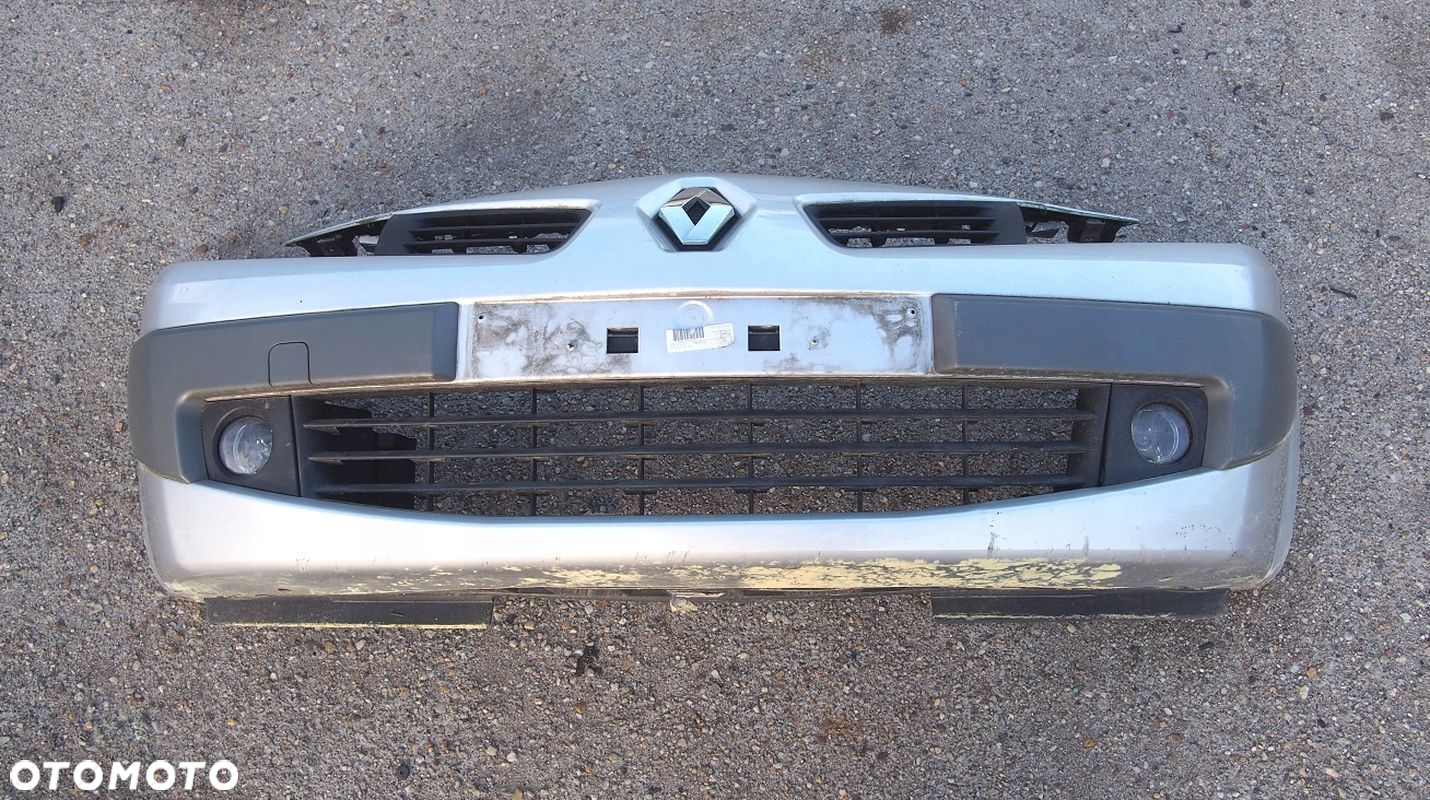 ZDERZAK PRZÓD PRZEDNI SREBRNY RENAULT MEGANE II CC CABRIO - 3
