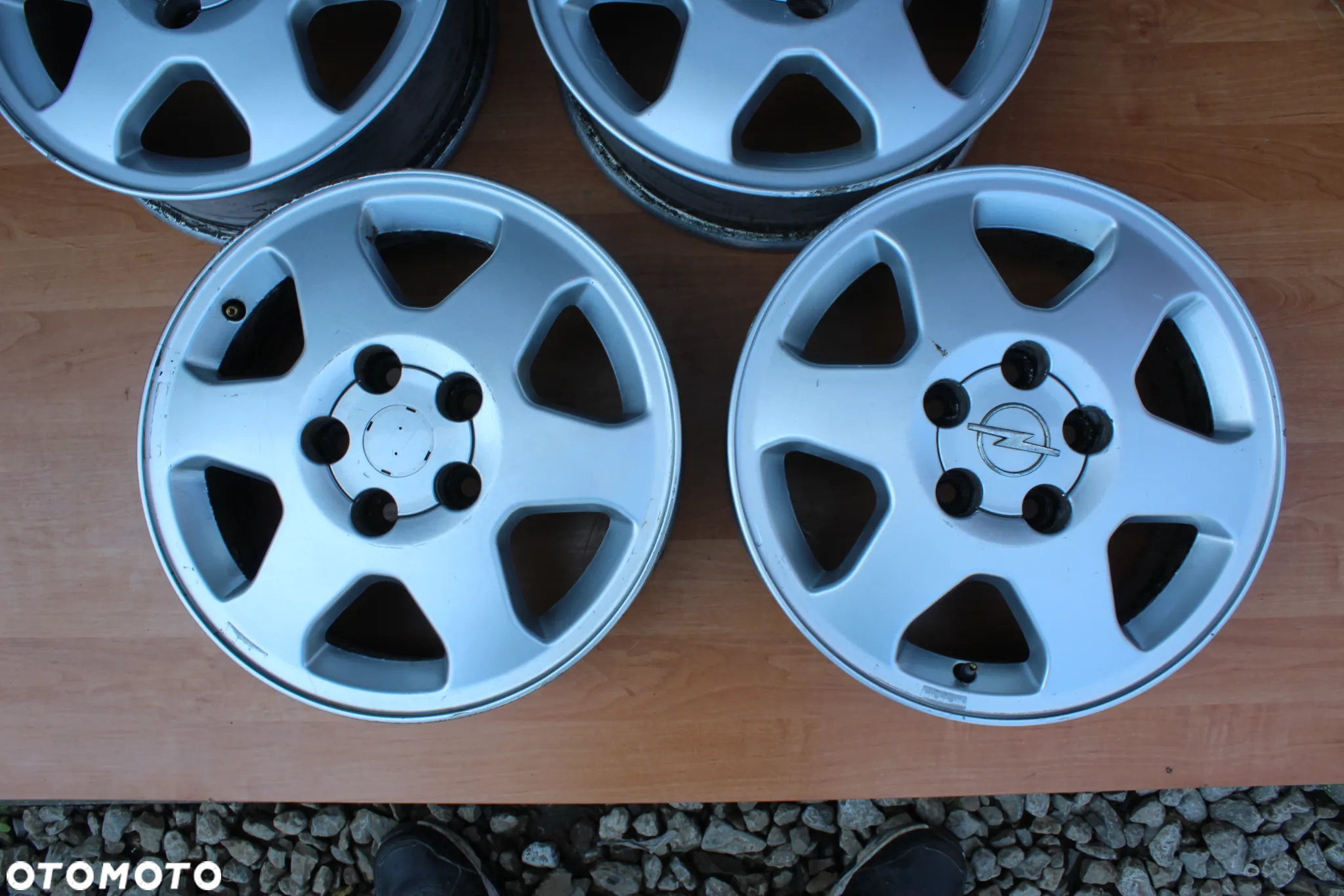 FELGI ALUMINIOWE 15" 5x110 ET43  OPEL ZAFIRA A MERIVA A, ASTRA H, VECTRA C, SIGNUM - 5