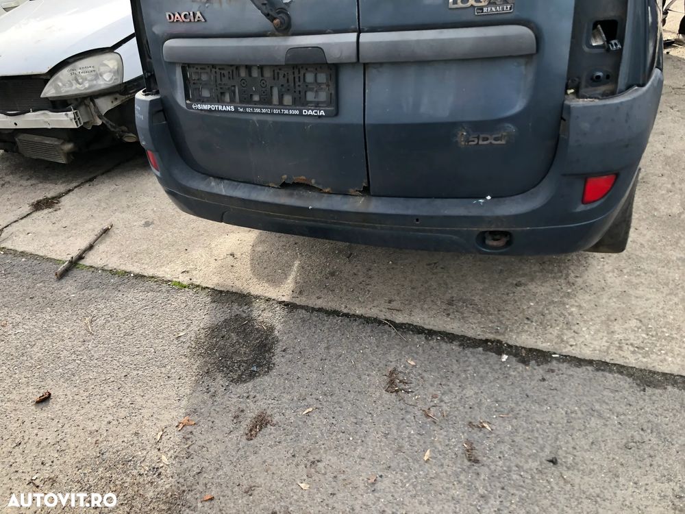 Bara spate Dacia Logan MCV 2008 albastru mineral - 2